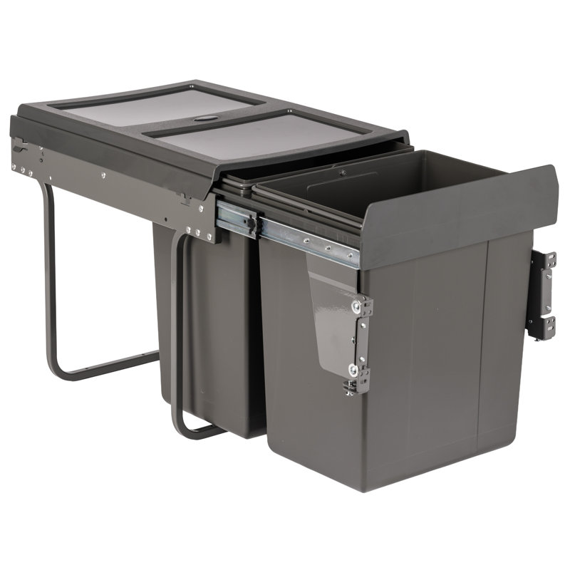 Plastic Pull Out Rubbish Bin