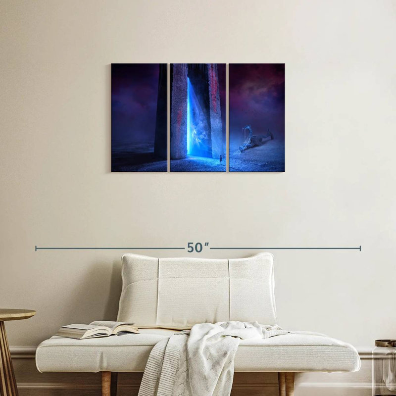 Kelan Time Gate, 20" H x 33" W
