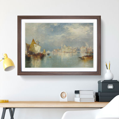 The Palace of Cortez by Thomas Moran - Picture Frame Painting
