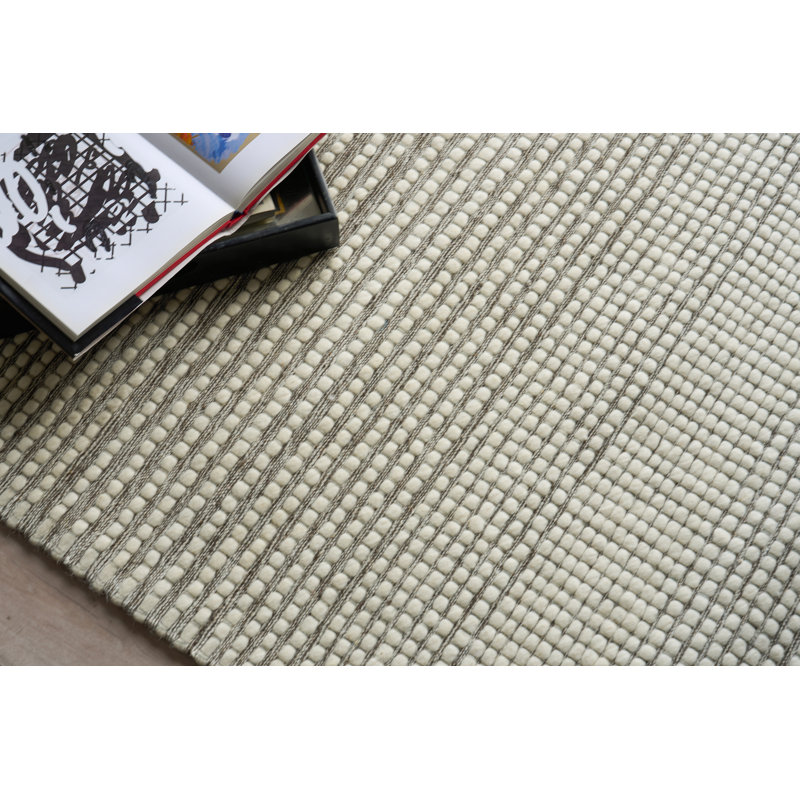 Metrix Hand Tufted New Zealand Wool Brown/Ivory Area Rug, 14'X18'