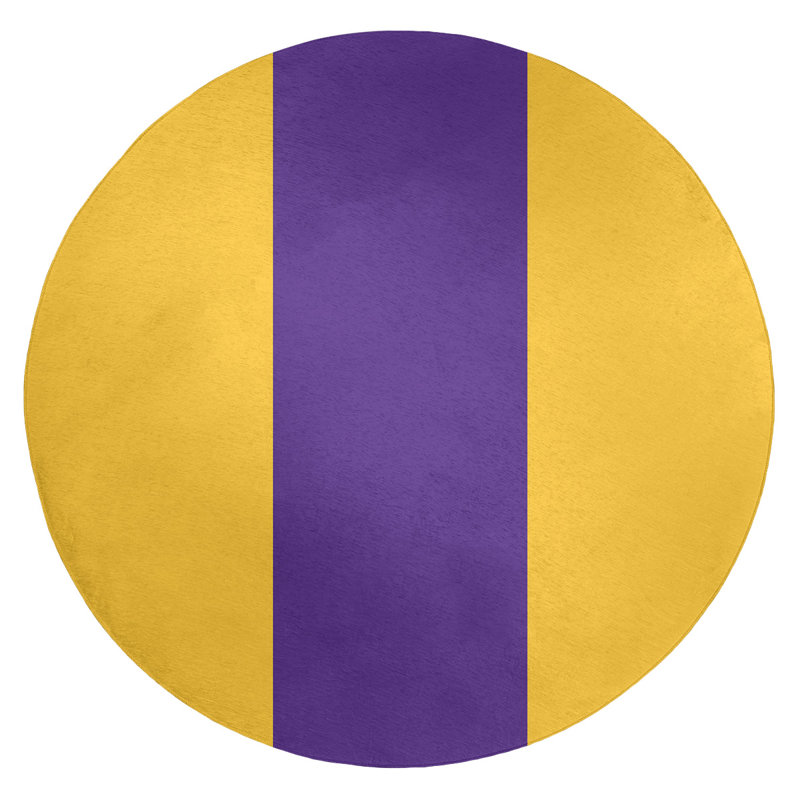 Chenille Indoor Rug, Round 5'