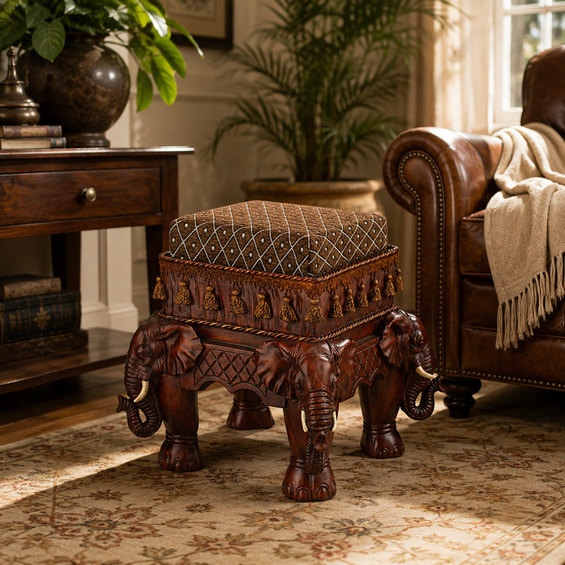 Repose-pieds Maharajah Elephants