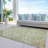 Machine Washable Indoor/Outdoor Xhevrie Sage Rug-2012240398