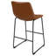 Ensemble de 2 chaises de bar en similicuir Torence-1351748679