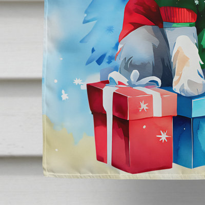 Drapeau de Noël Shih Tzu