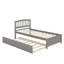 Base de lit simple avec lit gigogne en bois-747110498