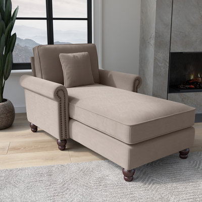 Lark Manor Angilee Upholstered Chaise Lounge & Reviews | Wayfair