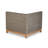 Stafani Teak 7 - Person Modular Patio Conversation Set with Cushions