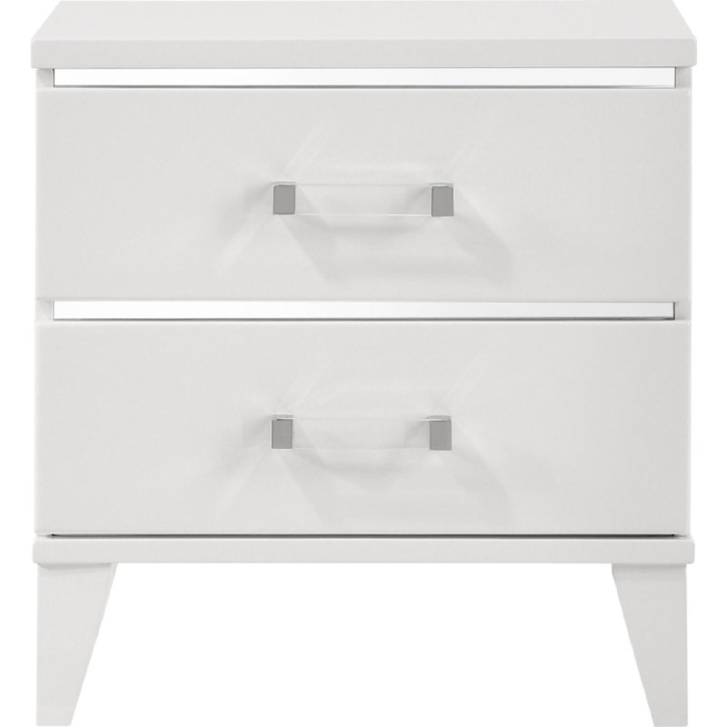 23'' W Nightstand, White