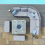Confucius Royal Rattan Corner Dining Sofa Set - with Ice Bucket & Rising Table