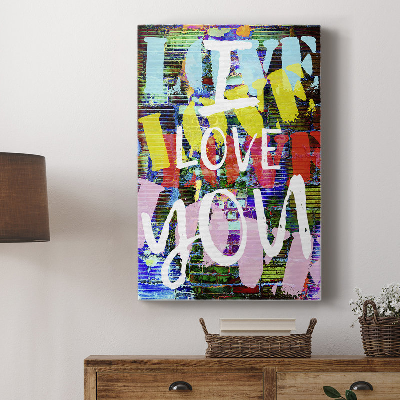 Graffiti Love II - galerie sur mesure Cavas
