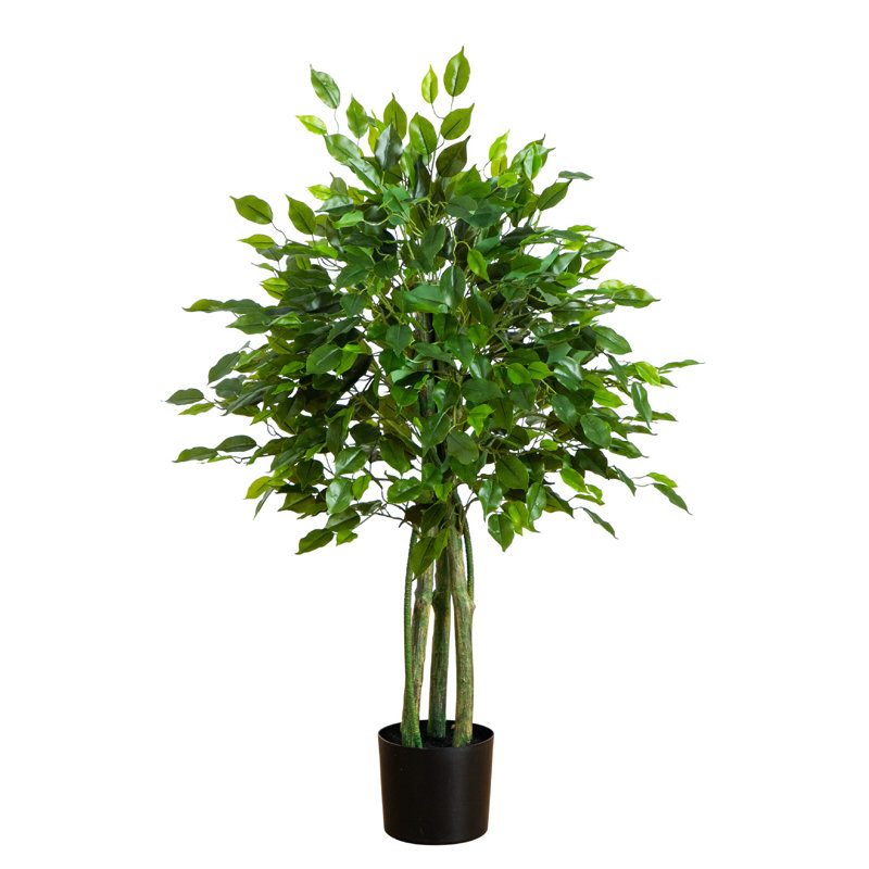 Ficus artificiel résistant aux rayons UV (intérieur / extérieur), H 42 po x l 24 po x P 24 po