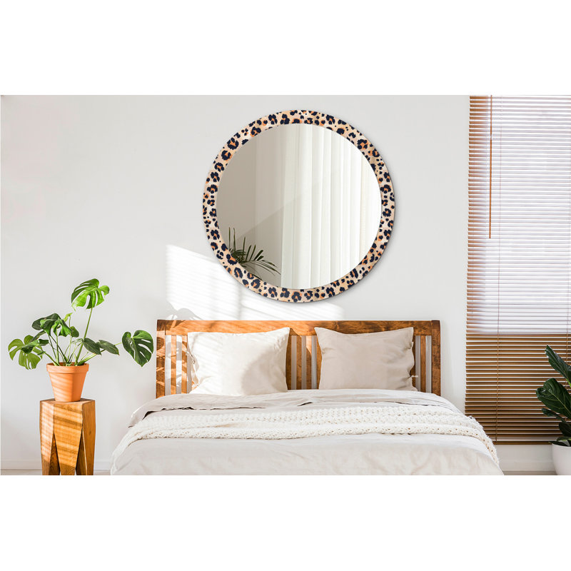 Huldar Glass Flat Wall Mirror
