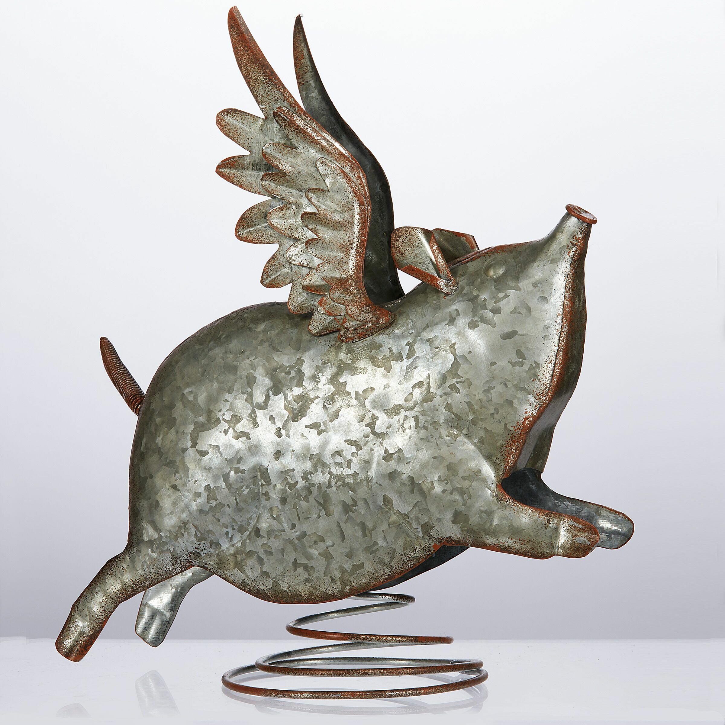 August Grove® Pavillion Metal Flying Pig & Reviews - Wayfair Canada