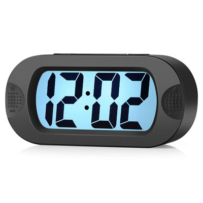 Digital Electric Alarm Tabletop Clock Green