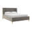 Velvet Upholstered Platform Bed-41196440-131275575