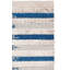 Stanwick Striped Handwoven Cotton Beige/Blue Area Rug-1001462653