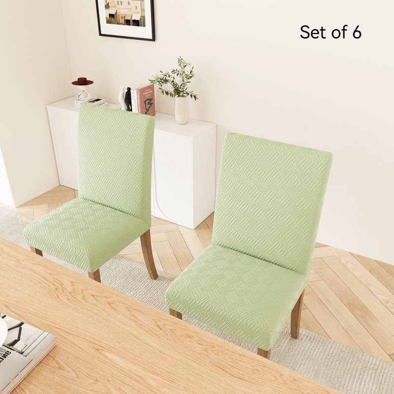 Housse pour chaise de salle à manger en polyester