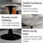 Round Side Table With Pedestal Base-2073607660-2073607661