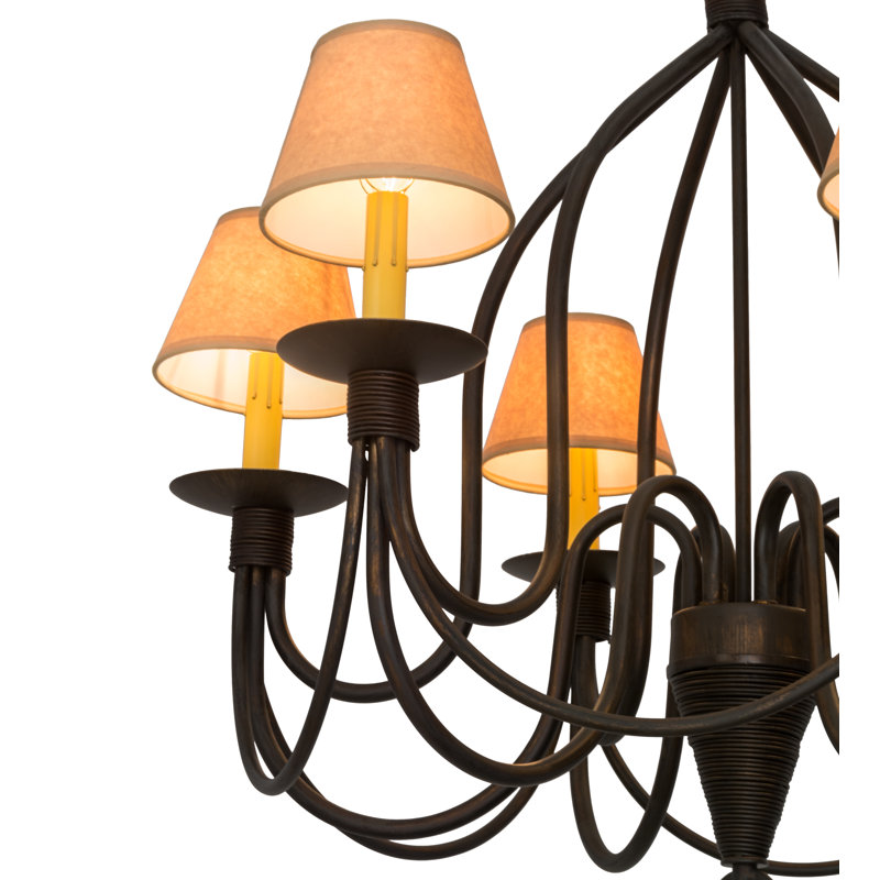 Carruthers 6 - Light Dimmable Empire Chandelier