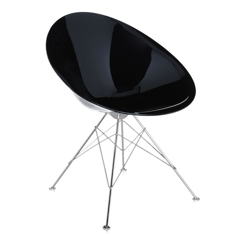 Ero|S| Swivel Chair, Legs, Opaque Glossy White