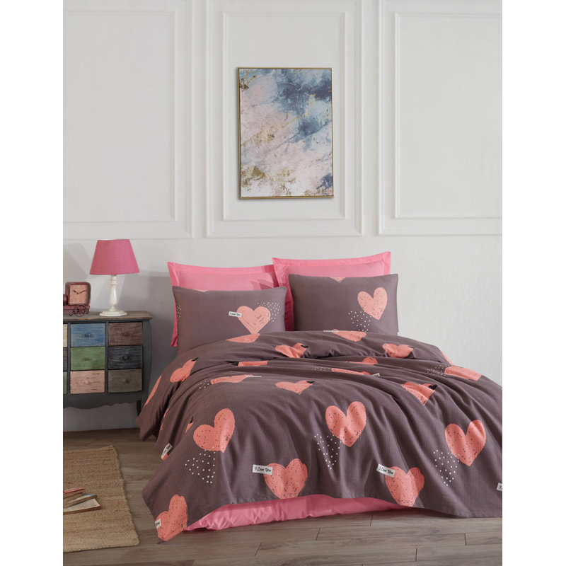 Premium Double Pique & Pillowcase Set, Pink, Pique: 78.7 x 90.6 inches | 100% Cotton with 65% Cotton/35% Polyester Blend | 280 GSM, 142 Thread Count, Machine Washable | Soft, Luxurious Bedding for Ultimate Comfort