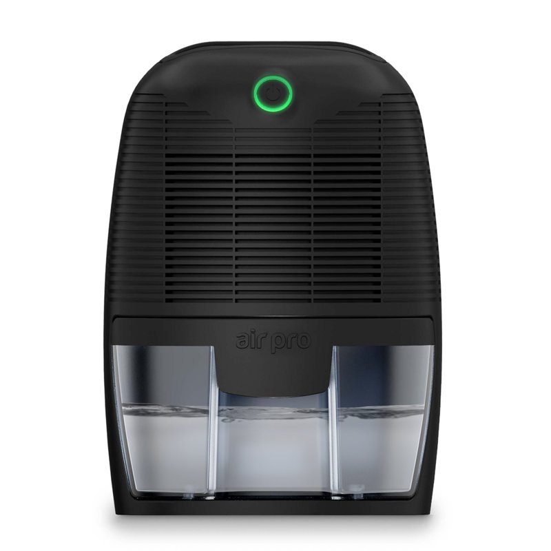 Mini Dehumidifier Portable Electric Mould & Damp Remover 600ml, Black