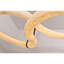 Lustre suspendu clair en cuir et acier albâtre clair-90643567-90643569-130743795