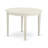 5 Piece Dinner Table Set Includes A Dining Table and 4 Beige Red Polyester Fabric Parson Dining Chairs with Stylish Back- Linen White Finish-308500395-278766177