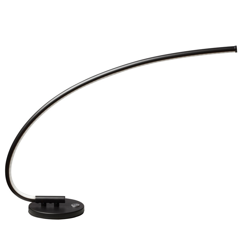 Lampe de table en arche 19 po Paier, Noir