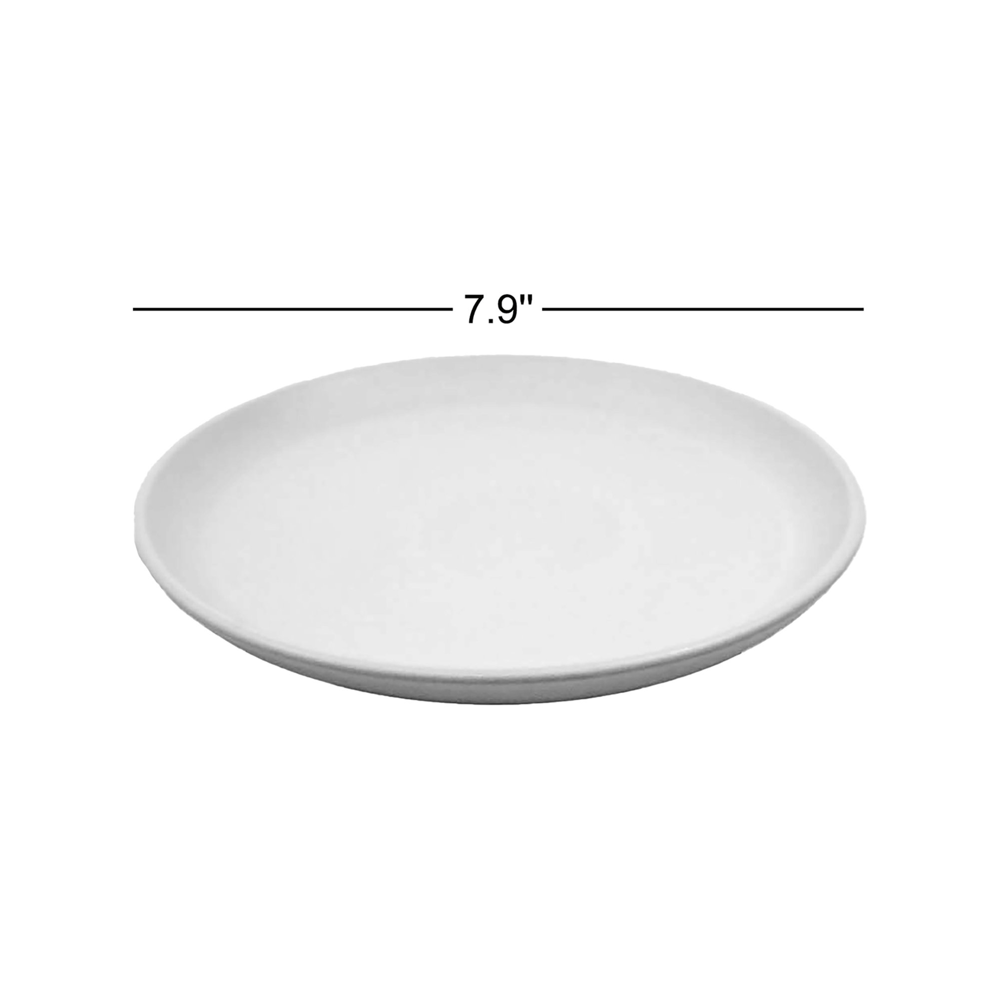 Borgen Dessert Plate, Onyx