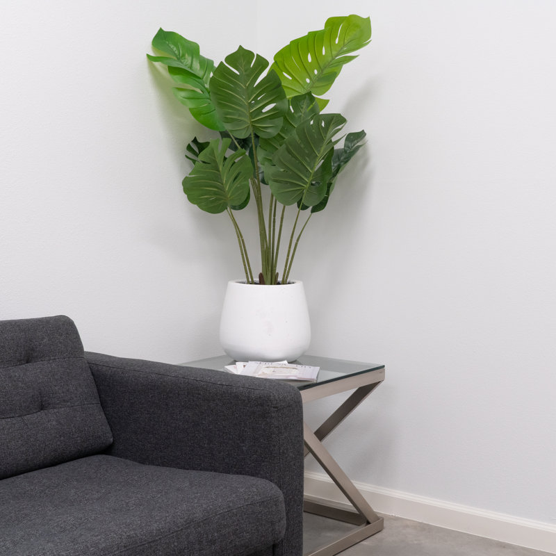 Monstera artificiel de 4 pi