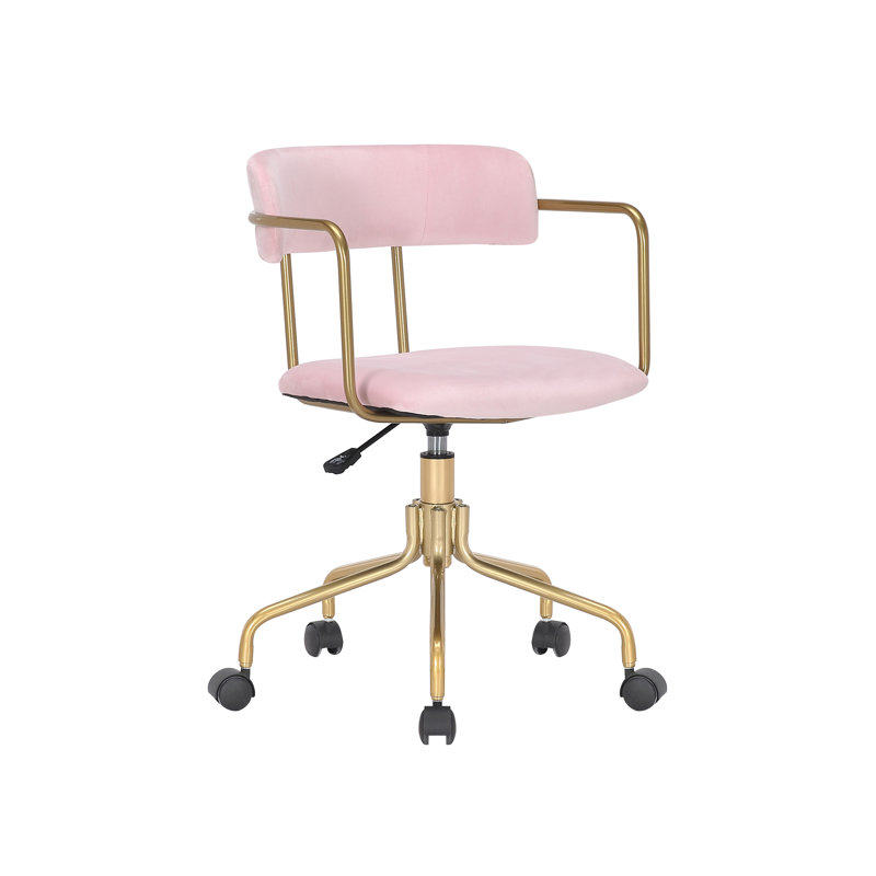 Chaise de travail Levins, Rose