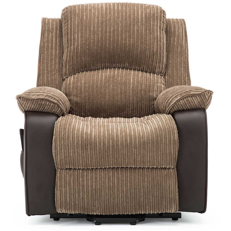 Whitehurst 94cm Wide Lift Assist Standard Recliner, Brown, Dual Motor Lift Assist