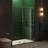 Frameless Single Sliding Shower Door with Soft Close System, 57.5-60" Width x 80"Height with 5/16"(8mm) Clear Tempered Glass-116622603