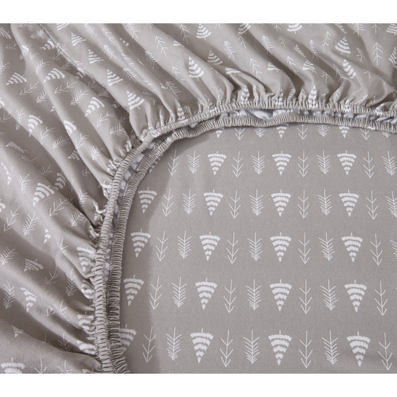 Ensemble de draps 100% coton, Ensemble de draps pour très grand lit avec 2 taie