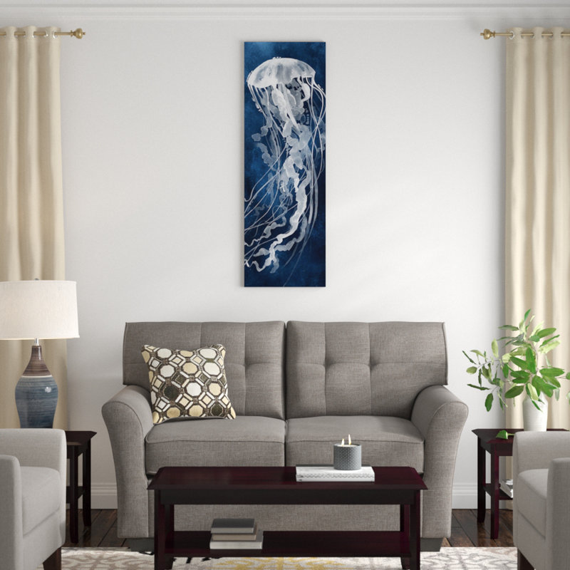 «Under Sway II», impression sur toile tendue, H 36 po x l 12 po x P 1,5 po, Toile tendue