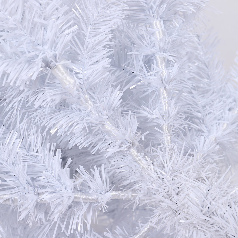 Slim Artificial Christmas Tree, Pink