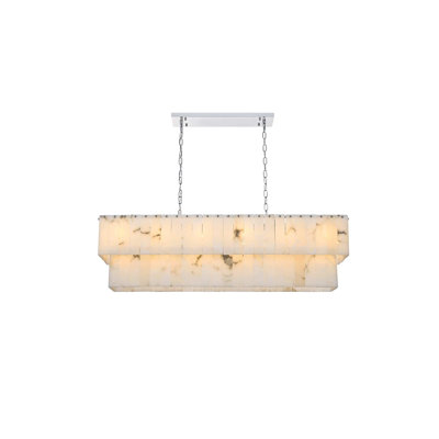 Lustre en albâtre 48 pouces Isabellamarie