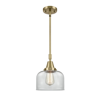 Luminaire suspendu 1 lumière à une cloche