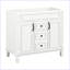 Armoire de rangement moderne avec 2 portes à fermeture douce et 2 tiroirs-1183078446