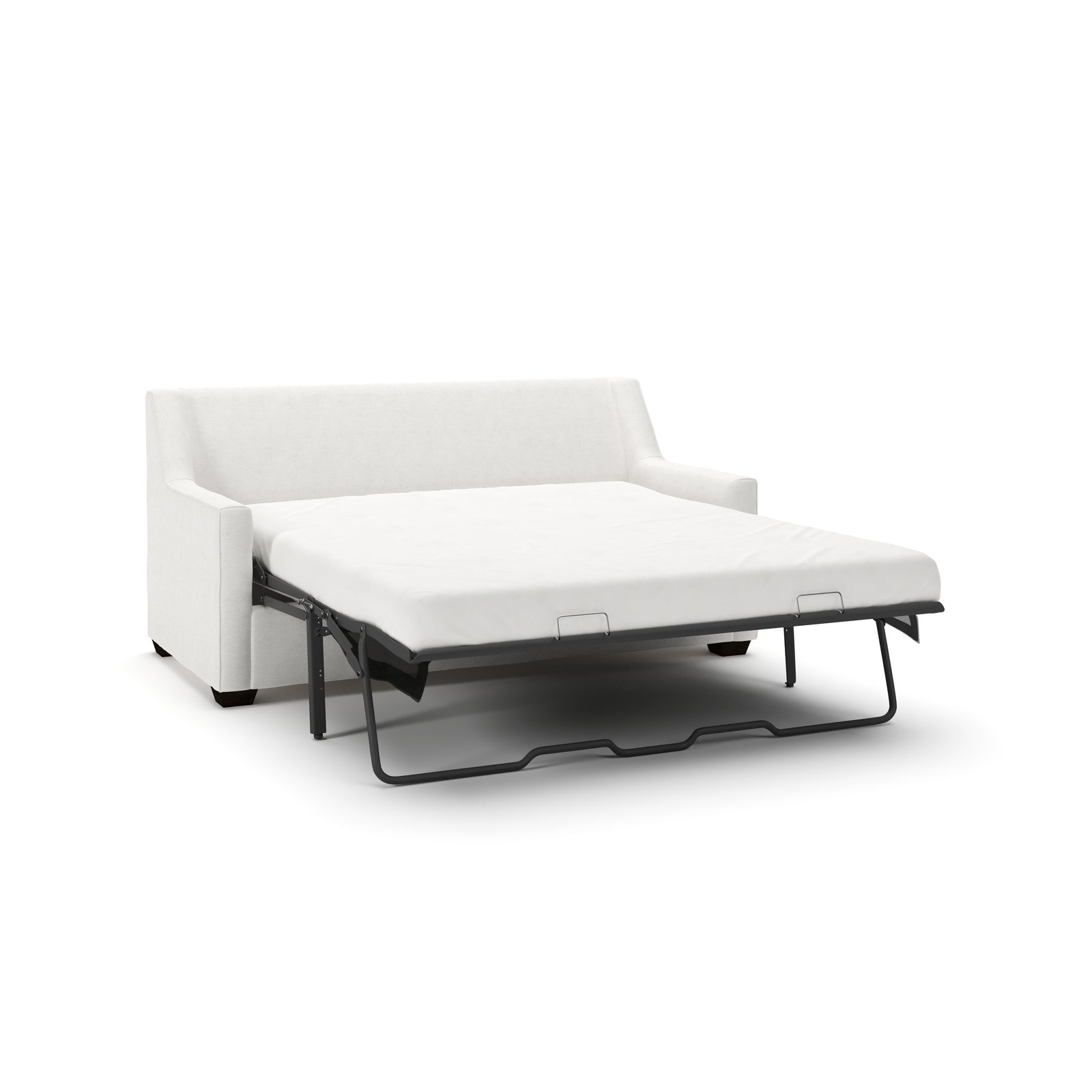 Gemi 72'' Sleeper Sofa, Nomad Snow Crypton® Chenille