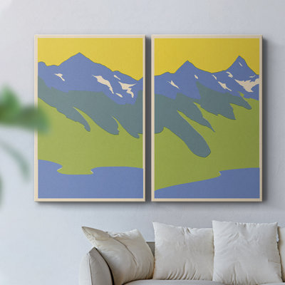 Bright Glacial Lake I-Premium Gallery Wrapped Canvas -Ready to Hang