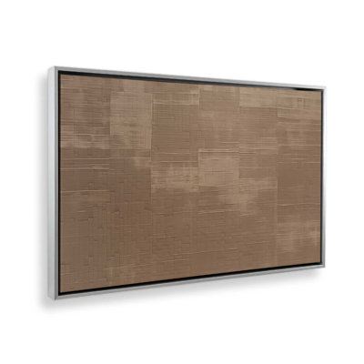 Sienna Squares I Canvas Print