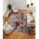 Tapis rectangulaire rectangulaire 4 pi x 5 pi 8 po Ebru