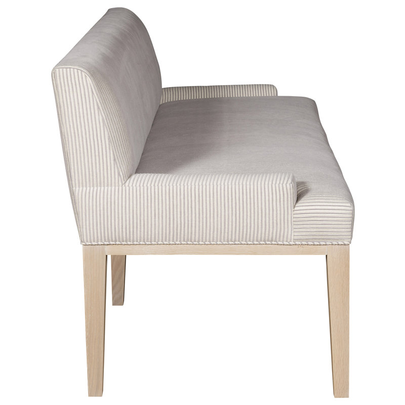 Spencer Upholstered Bench, Wrenn, Nomad Sand