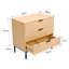 Fielden 72cm W Manufactured Wood Bedside Table