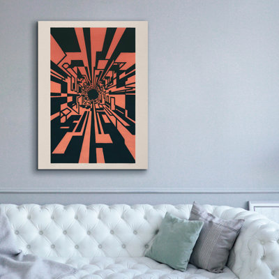 "George Warp Hole" par Andreas Magnusson, art mural George George, 12 po x 16 po