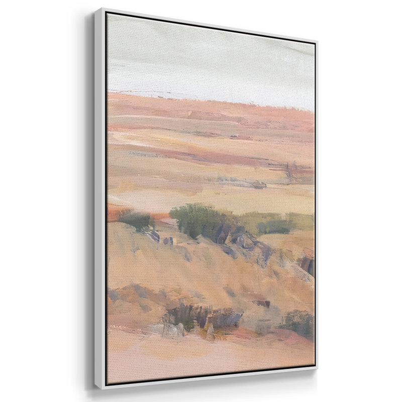Southwest Landscape I 3 pièces, H 24 po x l 48 po x P 2 po, Blanc