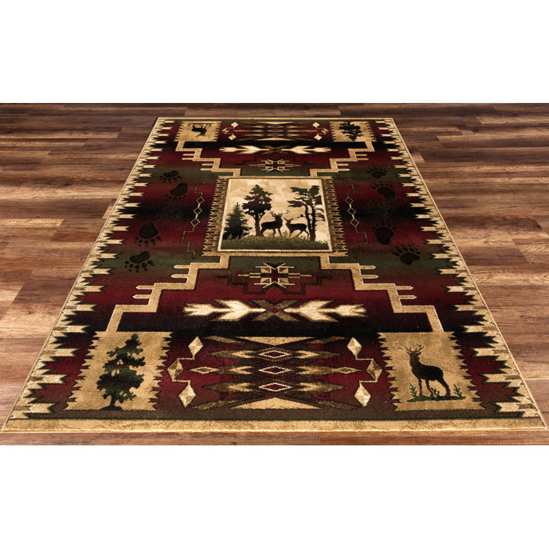 Tapis lavable à la machine Barkley, Rectangle 5 pi 3 po x 7 pi 6 po